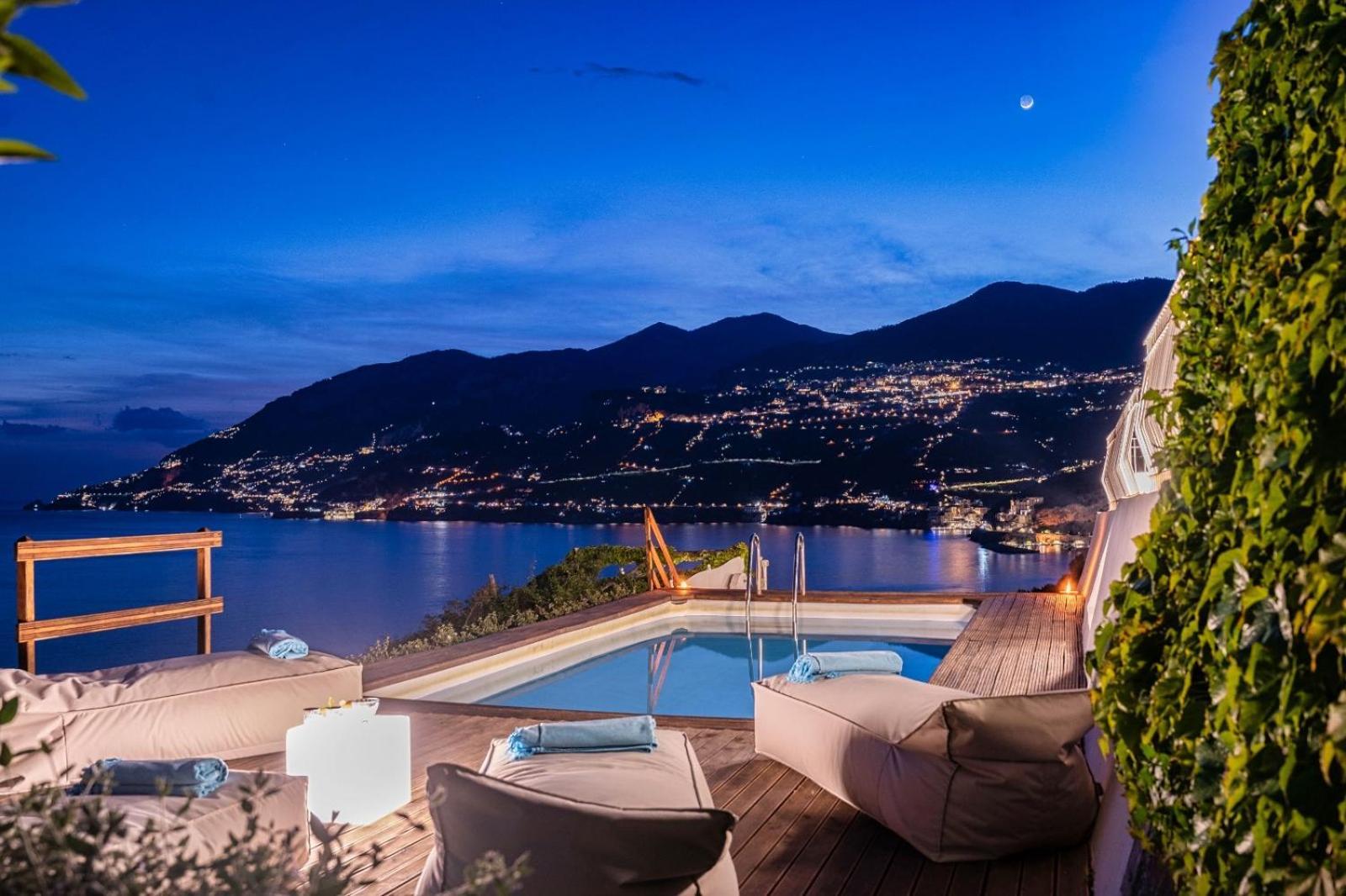 Villa Costanza Amalfi Coast Maiori Bagian luar foto