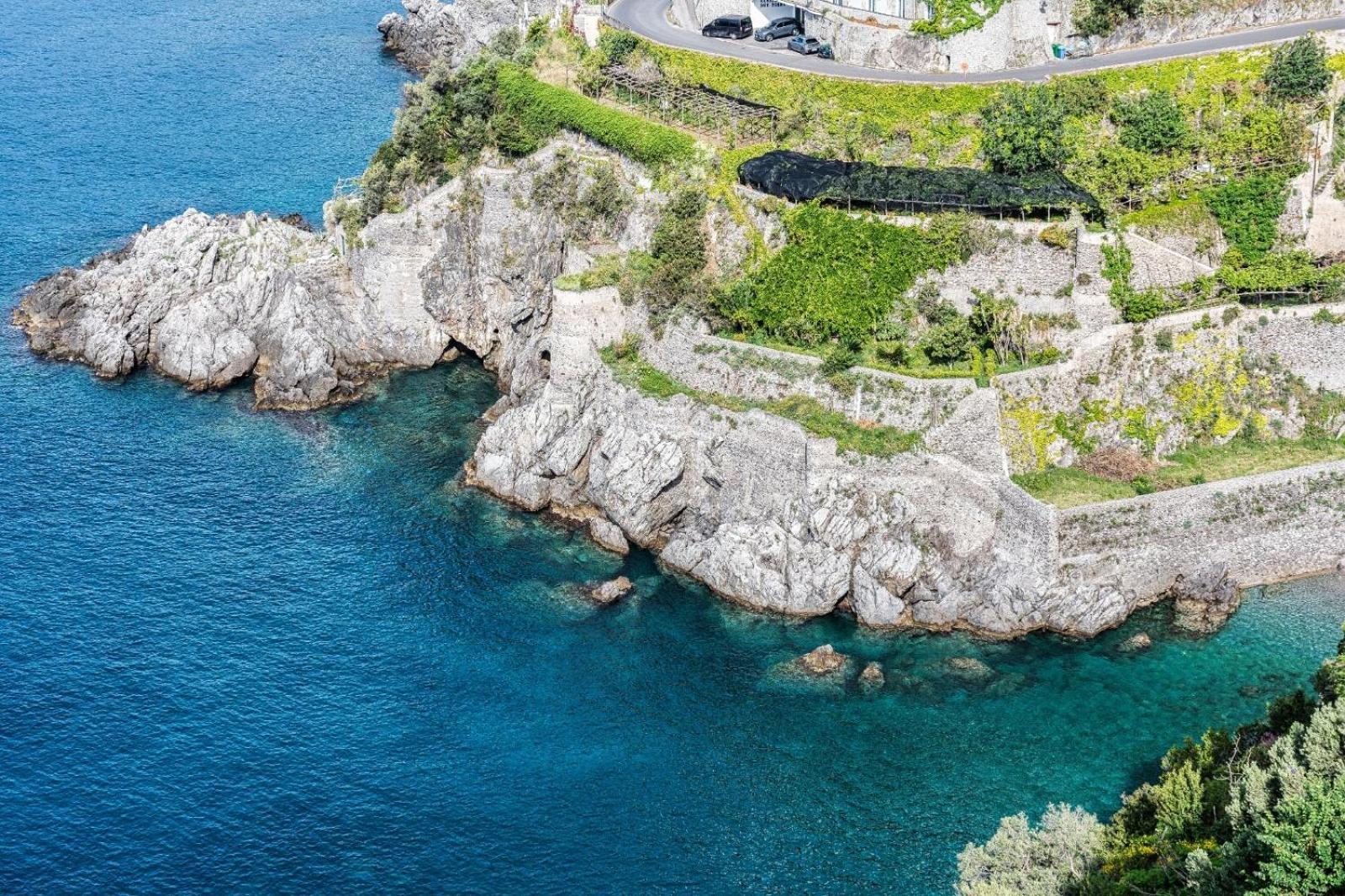 Villa Costanza Amalfi Coast Maiori Bagian luar foto